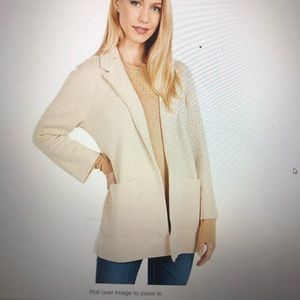 J.Crew Sophie a Open-Front Sweater-Blazer
